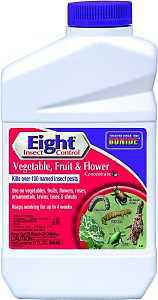 Bonide EIGHT 443 Insect Control, Liquid, Spray Application, 1 qt Bottle