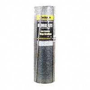 Jackson Wire Hardware Cloth, 50 ft L, 48 in W, 19 Gauge, 1/2 x 1/2 in Mesh, Galvanized
