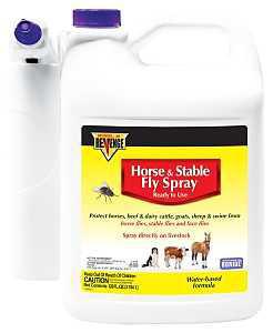 Bonide REVENGE 46173 Horse and Stable Fly Sprayer, Liquid, White, 1 gal