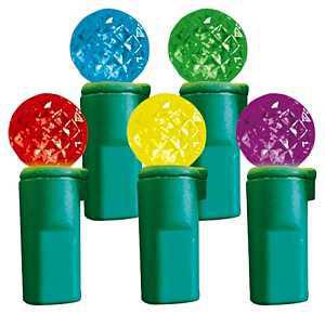 Hometown Holidays 2339/U14E320D Light Set, 4.8 W, 70-Lamp, LED Lamp, Multi-Color Lamp, 25,000 hr Average Life