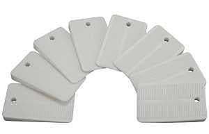 Plumb Pak PP836-55 Toilet Shim, Plastic, White