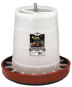 Little Giant Hanging Plastic Poultry Feeder - 11 lb
