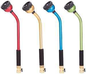 Landscapers Select GW54511/183L Water Wand, 9 -Spray Pattern, Aluminum, Blue/Green/Red/Yellow, 18 in L Wand