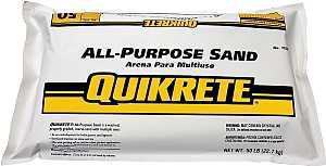 Quikrete 1152-53 All-Purpose Sand, Solid, 50 lb Bag