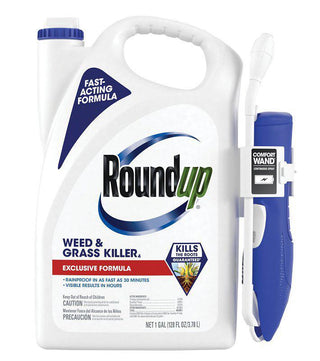 Roundup 5375404 Weed and Grass Killer, Liquid, 1 gal Bottle