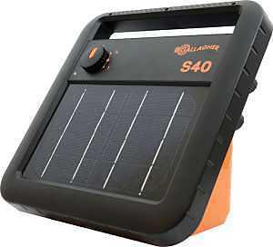 Gallagher G345404 Solar Fence Energizer, 0.26 J Output Energy, 30 acre (Typical), 80 acre (Clean) Fence Distance