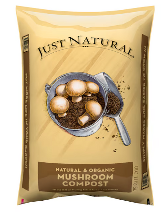 Just Natural Mushroom Compost .75cf