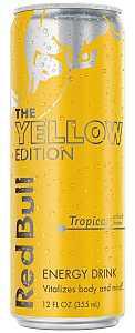 Red Bull 611269113570 Energy Drink, Tropical Punch Flavor, 12 oz Can