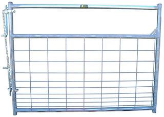 PM 12ft Wire Gate Galvanized - GHTSWMG12