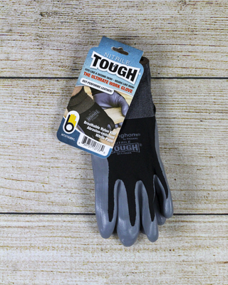 Nitrile Gardening Gloves Mens - Large