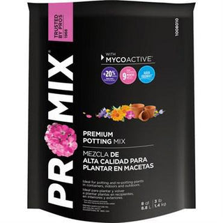 Pro-Mix 1008010RGCE Potting Mix, 8 qt, Bag