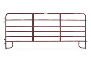 12' Corral Panel, Steel, Red, Powder-Coated, Tarter ECR12