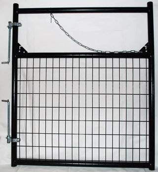 PM - 8ft Wire Mesh Gate BLACK - BHG08