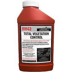 RM43 76502 Total Vegetation Control, Liquid, Spray Application, 32 oz, Bottle