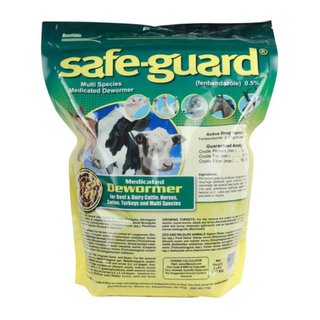 safe-guard multispecies medicated dewormer (5 lbs)
