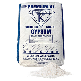 Powdered Gypsum - 50 lb