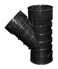 4" HDPE WYE SINGLE WALL