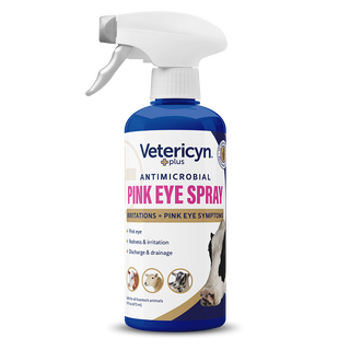 Vetericyn Plus Antimicrobial Pink Eye Spray, 16 oz bottle
