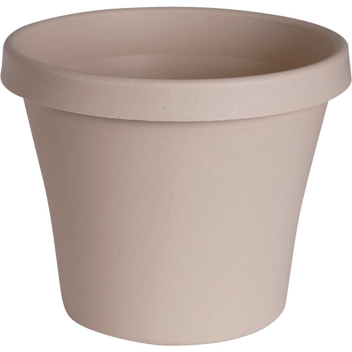 Bloem Living 8" Terra Pebble Stone Plastic Planter (TR0883)