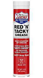 Lucas Oil 10005-30 Grease, 14 oz Cartridge, Red