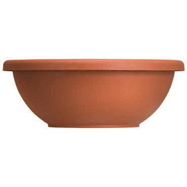 HC Companies 22" Plastic Garden Bowl Clay