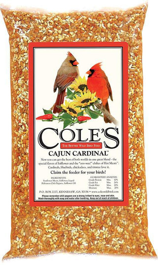 Cole's Cajun Cardinal Blend CB05 Blended Bird Seed, 5 lb Bag