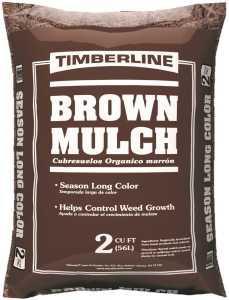 Timberline Brown Mulch 2cf
