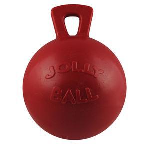 10" TUG-N-TOSS JOLLY BALL RED