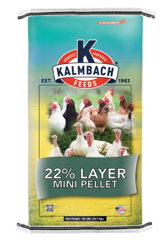 Kalmbach 22% Layer Mini Pellet