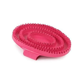Rubber Curry Comb Pink