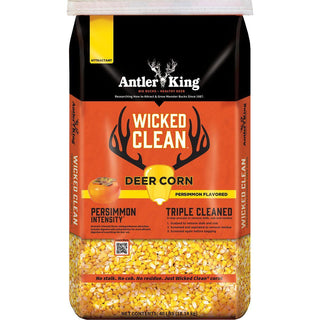 Antler King Wicked Clean Persimmon Corn, 40 LB