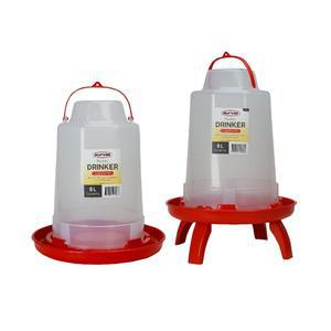 Poultry Drinker w/ Fill Cap & Legs - 8L