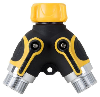 Landscapers Select Hose Connector, Dual Outlet