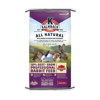 Kalmbach 18% Best In Show Rabbit Feed (50 lb bag)