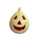 Smiling Jack Pumpkin – Medium Ceramic Decoration