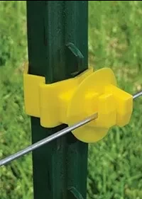 Wrap-Around T-Post Claw Insulator - 25 pack