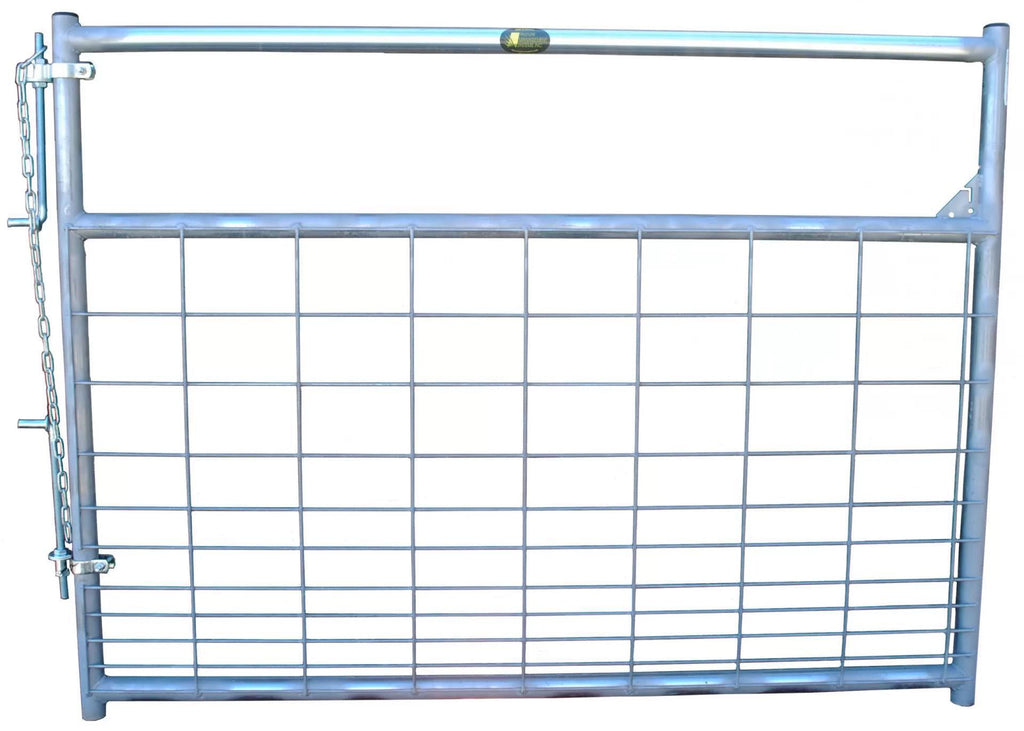 PM 4ft Wire Gate Galvanized - GHTSWMG04 – Little Sasquatch Farm and Garden
