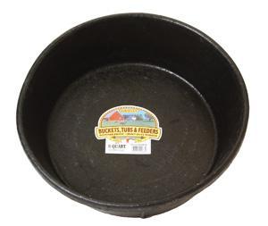 Little Giant Rubber Feed Pan - 8 qt