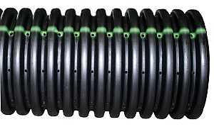 ADS HY-PF1-04-0010 Pipe Tubing, Perforated, Single-Wall, HDPE