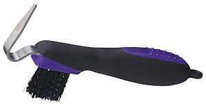 Tough1 Great Grips Hoof Pick with Brush