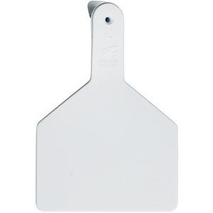 Z Tags Cow Tags - White, Blank, 25/Bag