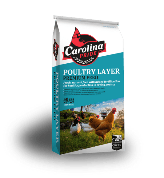 Carolina Pride Whole Grain 17% Layer (50 lb bag)