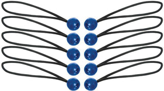 Keeper 06344 Bungee Cord, 5/32 in Dia, 12 in L, Rubber, Toggle Ball End