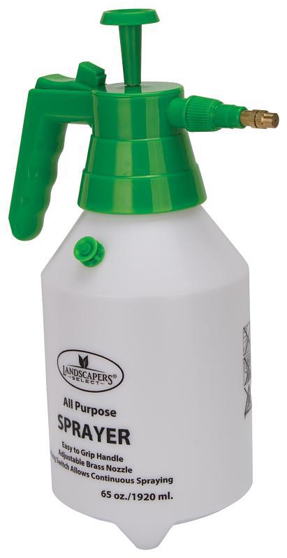 Landscapers Select SX-5073-33L Pressure Sprayer, Adjustable Nozzle, PE, White