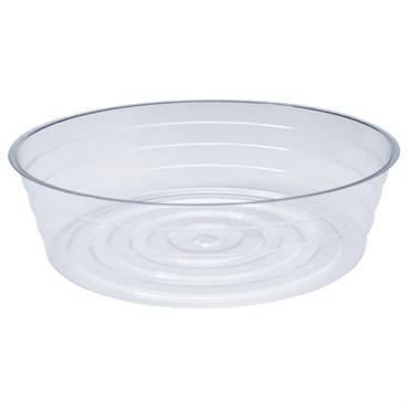 10" Clear Plant Saucer - Deep