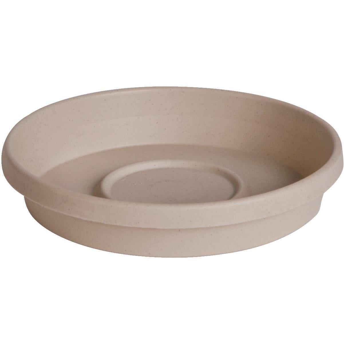 Bloem Living 8" Terra Pebble Stone Plastic Saucer (STT0883)