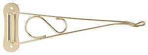 Landscapers Select GB0193L Planter Bracket, 10-3/8 L, Steel, Brass, Wall Mount Mounting