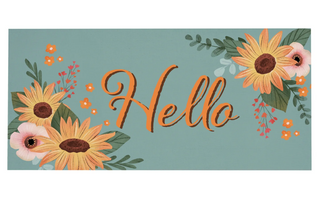 Harvest Blossoms Sunflower Sassafras Switch Mat