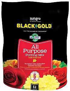 sun gro 1410102 8.00 QT P Potting Mix, 240 Bag, Granular, Brown/Earthy
