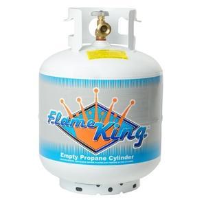 Propane Acme/OPD Cylinder 20-lbs 4.6-Gallons Vertical Gray